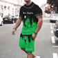 👕 ORA 50% DI SCONTO! 🔥 Set da uomo con T-shirt stampata e shorts – Tessuto morbido, design accattivante e perfetto per le giornate estive ☀️