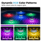 Luce galleggiante a LED solare per piscina