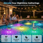 Luce galleggiante a LED solare per piscina