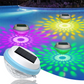 Luce galleggiante a LED solare per piscina