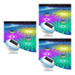 Luce galleggiante a LED solare per piscina
