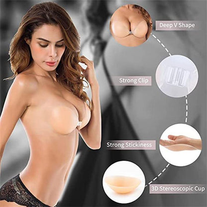 Reggiseno Adesivo Push-Up Invisibile