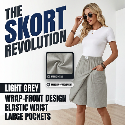 📢📢50% DI SCONTO!! ⏰ Gonna casual elasticizzata in vita da donna