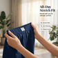 📢📢50% DI SCONTO!! ⏰ Gonna casual elasticizzata in vita da donna