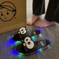 Pantofole Luminose a LED per Bambini - Design Cartoni Animati