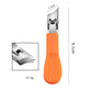 📢📢50% DI SCONTO!! ⏰Tagliaunghie inclinato anti-spruzzi con ampia apertura