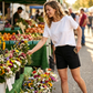 👖 SCONTO DEL 50% ✨ Pantaloncini da donna a vita alta con effetto pancia piatta – Tessuto elasticizzato in quattro direzioni e tasche – Tessuto ultra-morbido, perfetto per lo sport o per tutti i giorni – Comodità e sostegno 🏃‍♀️