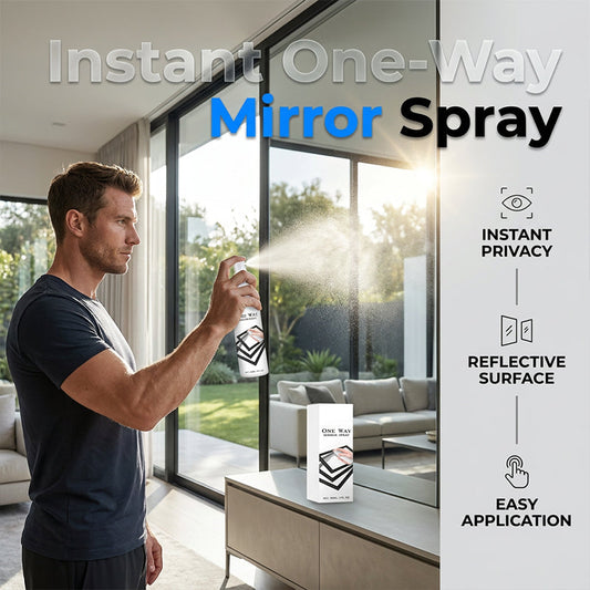 🪟 50% DI SCONTO🔥Spray riflettente per vetri | Schermo protettivo a specchio unidirezionale per la casa e l'auto