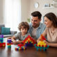 Set di mattoncini magnetici per bambini
