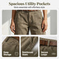 Pantaloni capri cargo casual con vestibilità ampia