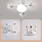 🌀Nuovo ventilatore da soffitto con lampada con attacco E27 – silenzioso ventilatore LED 2 in 1 con telecomando, una combinazione a basso consumo energetico di raffreddamento e illuminazione per la casa e la camera da letto