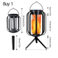 ☀️ Lanterna solare con fiamma tremolante – impermeabile e automatica – luce calda e realistica, perfetta per terrazze, giardini o vialetti – nessun cavo necessario 🌙