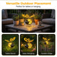 🌙🍃OFFERTA LIMITATA 50% DI SCONTO! Luce Solare a Forma di Ape – Bagliore Ambrato Caldo, Senza Sfarfallio, Perfetta per Feste in Giardino, Campeggio o Camerette – Porta Gioia Giorno e Notte 🌞🌜