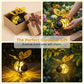 🌙🍃OFFERTA LIMITATA 50% DI SCONTO! Luce Solare a Forma di Ape – Bagliore Ambrato Caldo, Senza Sfarfallio, Perfetta per Feste in Giardino, Campeggio o Camerette – Porta Gioia Giorno e Notte 🌞🌜
