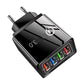 Carica 4 dispositivi all'istante! Hub USB ignifugo senza surriscaldamento