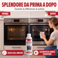 Detergente potente per forni e griglie da 100 ml, sgrassatore ad azione rapida per le macchie in cucina