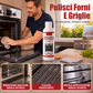 Detergente potente per forni e griglie da 100 ml, sgrassatore ad azione rapida per le macchie in cucina