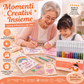 🎨 Set Penne Glitter a Asciugatura Rapida – Per Biglietti, Planner e Scrapbook | Inchiostro Brillante su Carta Chiara e Scura ✨