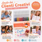 🎨 Set Penne Glitter a Asciugatura Rapida – Per Biglietti, Planner e Scrapbook | Inchiostro Brillante su Carta Chiara e Scura ✨