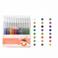 🎨 Set Penne Glitter a Asciugatura Rapida – Per Biglietti, Planner e Scrapbook | Inchiostro Brillante su Carta Chiara e Scura ✨