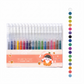 🎨 Set Penne Glitter a Asciugatura Rapida – Per Biglietti, Planner e Scrapbook | Inchiostro Brillante su Carta Chiara e Scura ✨