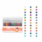 🎨 Set Penne Glitter a Asciugatura Rapida – Per Biglietti, Planner e Scrapbook | Inchiostro Brillante su Carta Chiara e Scura ✨