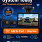 📹 Sistema di Telecamere per Veicoli 1080P | Visione Multiangolo e Schermo Diviso | Telecamere Wireless per Camion, Camper e Autobus | 12–24 V 🚛