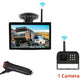 📹 Sistema di Telecamere per Veicoli 1080P | Visione Multiangolo e Schermo Diviso | Telecamere Wireless per Camion, Camper e Autobus | 12–24 V 🚛