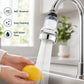 💧🔄 Filtro salvaspazio con 3 regolazioni – Adatto a tutti i rubinetti, riduce gli schizzi e filtra le impurità