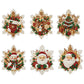 🎄50% DI SCONTO! Set di decorazioni natalizie fai-da-te da appendere con pittura 5D e perle, decorazioni per albero di Natale con strass, kit creativo artigianale per decorare la casa durante le feste