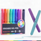 Set di 9 Penne Gel Cancellabili a Colori