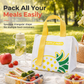 🍱 Borsa Termica Porta Pranzo Spessorata – Mantieni il Cibo Fresco, Caldo e Pronto da Gustare ✨