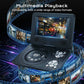 Lettore DVD/EVD portatile con funzione giochi, schermo 7,8 pollici