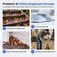 Soffia via immediatamente foglie e neve! Ventola turbo portatile senza fili