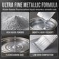 🎨 Vernice metallizzata argento a base d’acqua per rinnovare il metallo