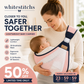 🎉Offerta speciale👶 Marsupio traspirante 4 in 1✨ Da 0 a 36 mesi, davanti/dietro/con il bambino rivolto verso l’interno o verso l’esterno – Mani libere