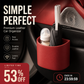 🥳2026 OFFERTA SPECIALE🥳💞 OLTRE 50K+ VENDUTI! 🚗🧺 53% DI SCONTO! Porta bicchiere da porta auto in pelle – Ampia apertura, facile accesso a bevande e telefono. Fissaggio sicuro con clip. Realizzato in pelle PU, resistente ed elegante. 🛡️✨